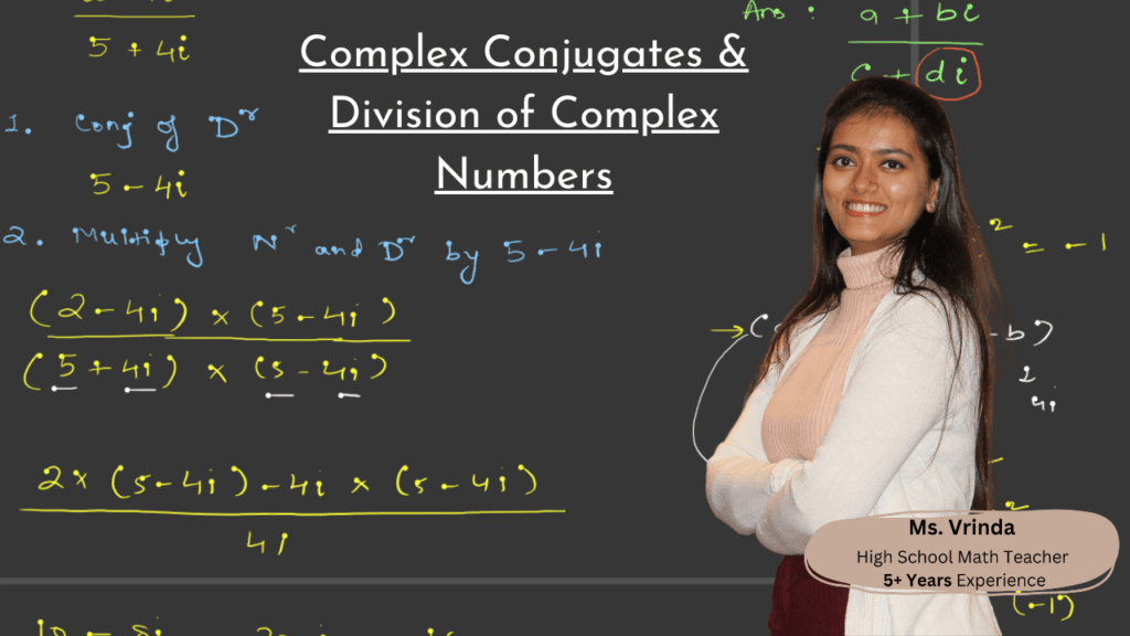 division of complex numbers